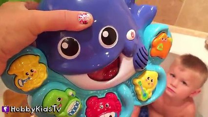 Bain bulles couleur Apprendre faire faire la musique réal chansons jouet baleine VTech bébés passe-temps hobbyk