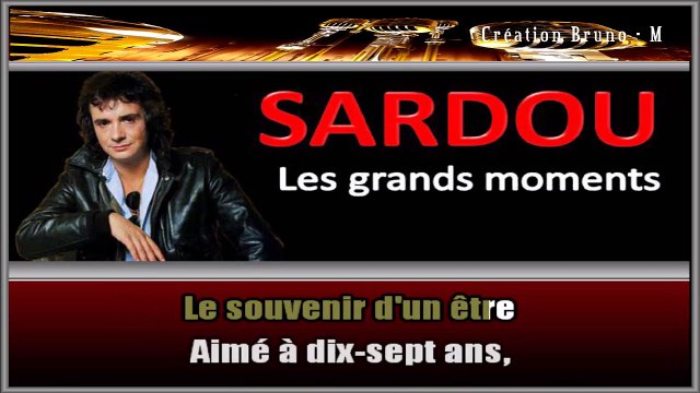 Michel Sardou - Putain de temps KARAOKE / INSTRUMENTAL