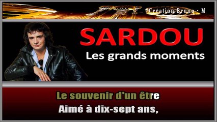 Michel Sardou - Putain de temps KARAOKE / INSTRUMENTAL