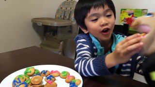 Learning ABC phonics | Fun decorating cookies with ABC using icing