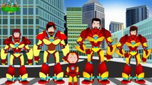 ULTIMATE IRONMAN FINGER FAMILY COLLECTION | EPIC AND FUNNY BATTLE | BABY NURSERY RHYMES |