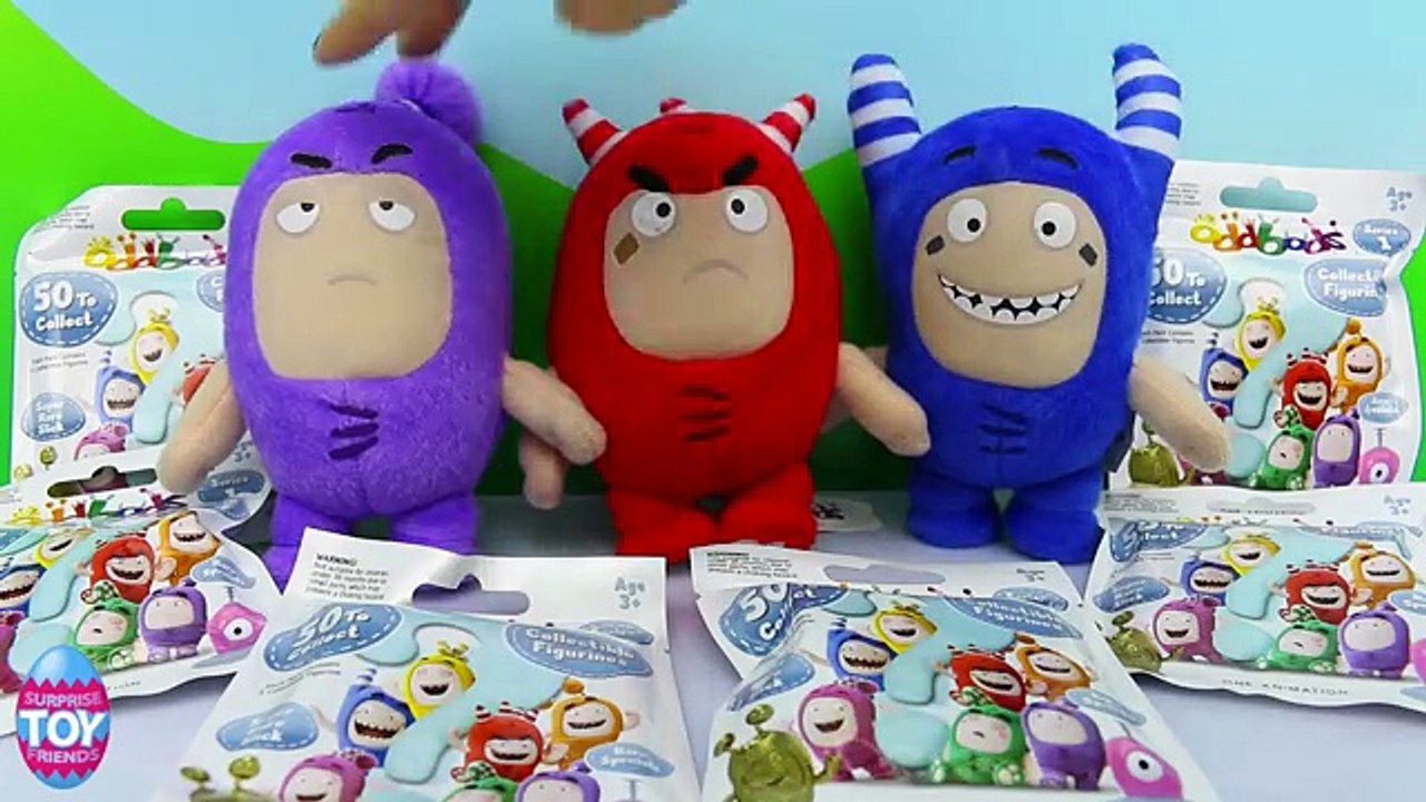Oddbods Surprise Cubeez Cubes Blind Box Show Fuse Pogo Episode Surprise Egg and Toy Collec