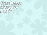 LD  Compatible Xerox 106R00680 Cyan Laser Toner Cartridge for Phaser 6100