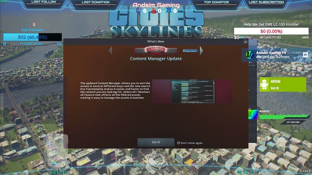 Andsim Gaming (Andsim Gaming - Cities: Skylines, working on city, road, expanding) (126)