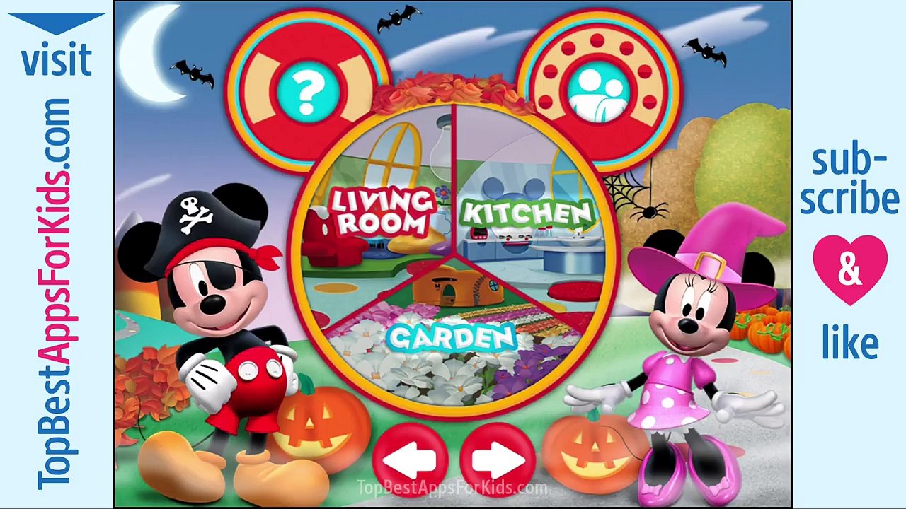 Halloween Mickey Mouse Clubhouse Game App for Kids, Android, iPad, iPhone, Windows