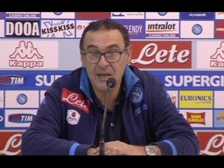 Napoli-Inter 2-1 - Sarri: "Il primo posto non significa niente" (01.12.15)