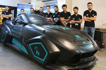 Karatay Üniversitesi'nden Yerli Elektrikli Otomobil