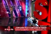 ¿Cumpleaños feliz o de terror?: una combinación fatal de spray y fuego