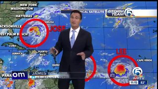 Hurricane Jose, Maria & Lee coming soon to a town near you! Triple Threat!
