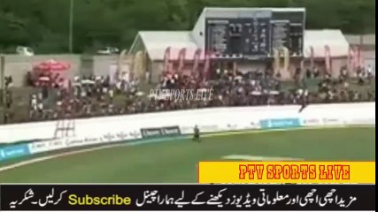 Ahmad Shehzad Stunning Catch in #CPL 2017