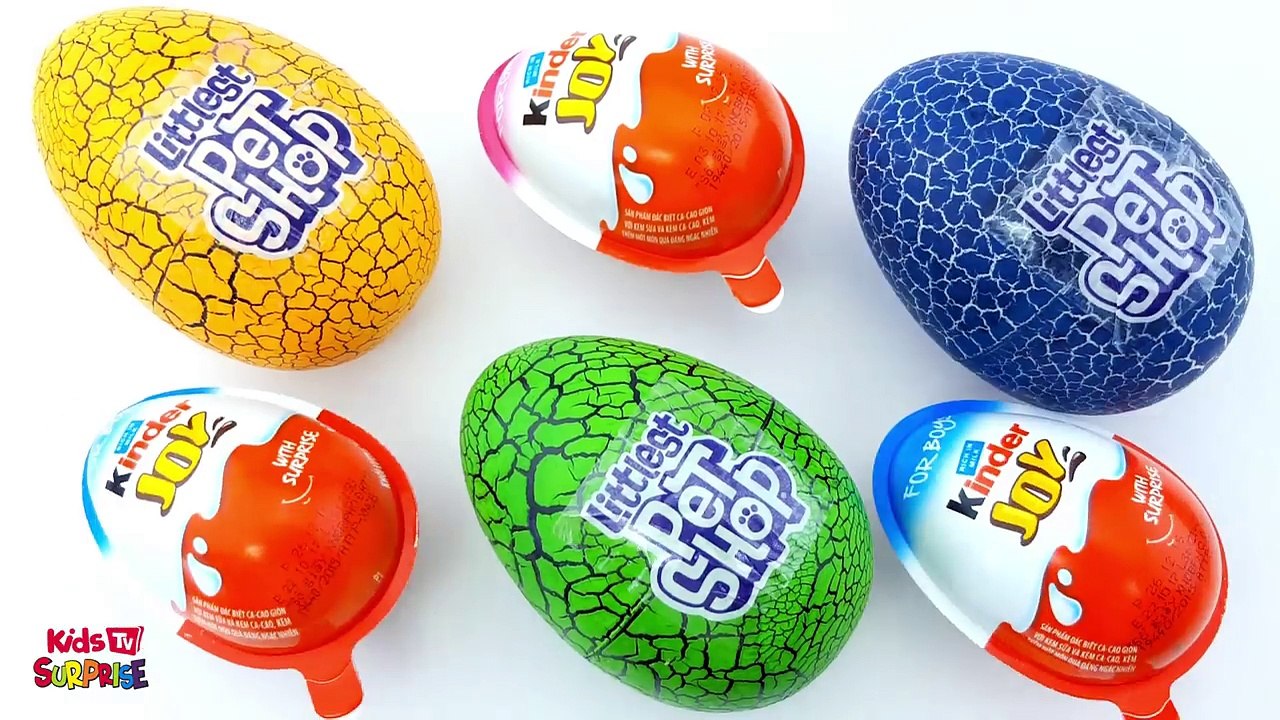 Super Surprise Dinosaur Eggs Pet Toys Kinder Joy How To Make Colors 