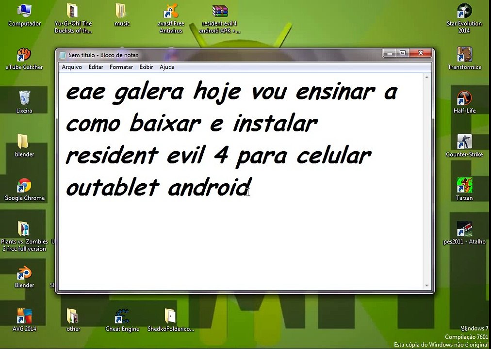 como instalar resident evil 4 android grátis APK + DATA