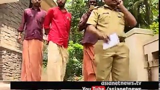 Actor Sreenivasans house daubed with black oil