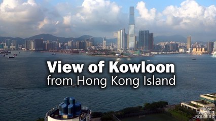 View of Kowloon from Hong Kong Island