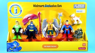 Imaginext DC Super Friends Fisher-Price with Superman Batman Target & Walmart Exclusive Sets