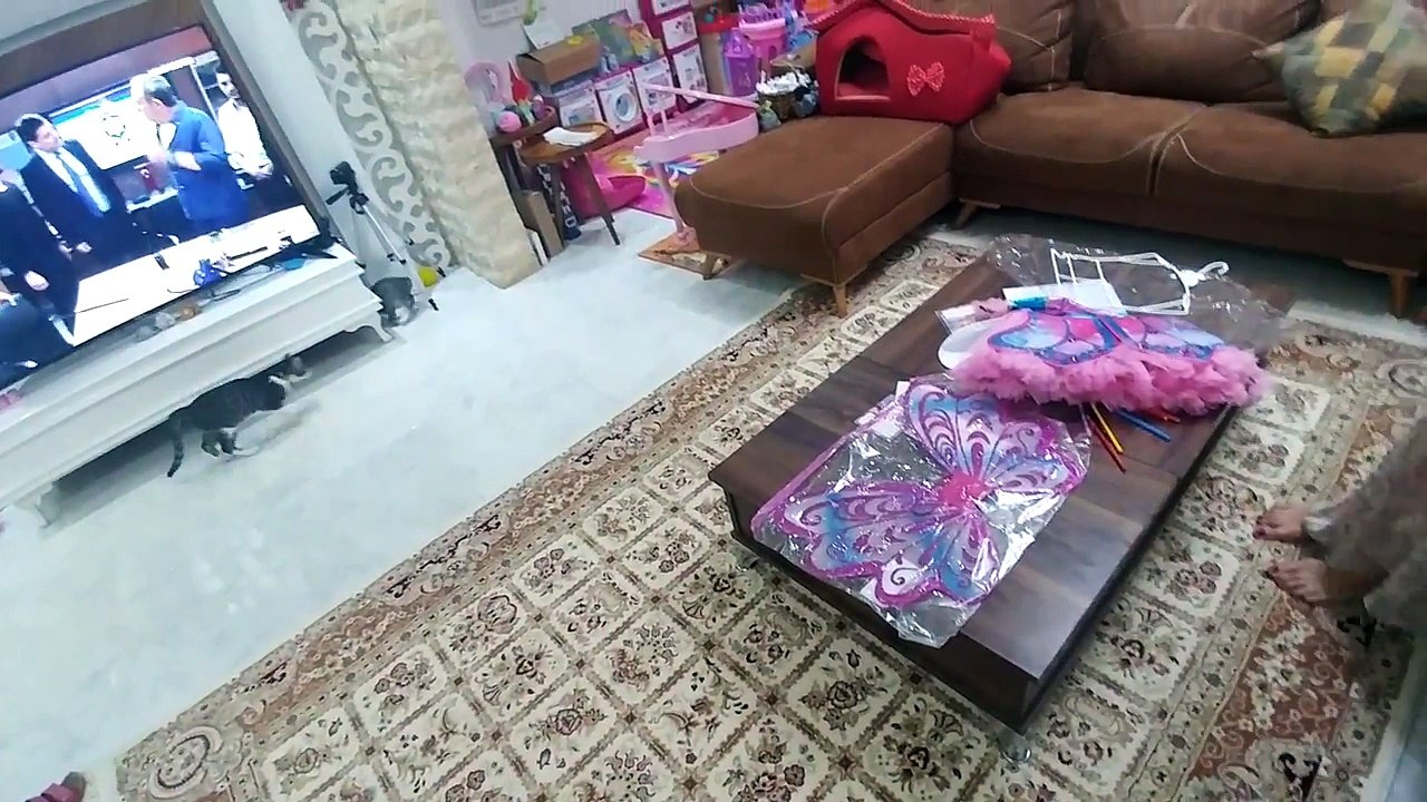 Yeni winx kostümü, Elif Winx Perisi Bloom oluyor, eğlenceli çocuk videosu, toys unboxing