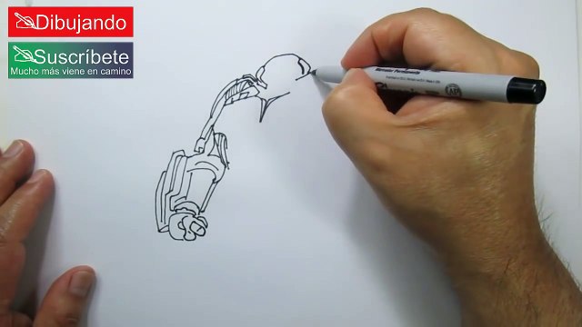 Cómo Dibujar a Hulkbuster Avengers Age Of Ultron - How To Draw Hulkbuster | Dibujando