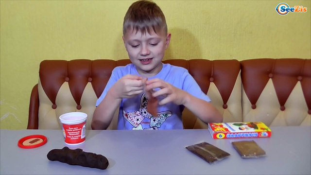 ДЕЛАЕМ КАКАШКИ ИЗ ПЛАСТИЛИНА Детские Приколы КАКАШКИ PRANK Видео для Детей Tiki Taki