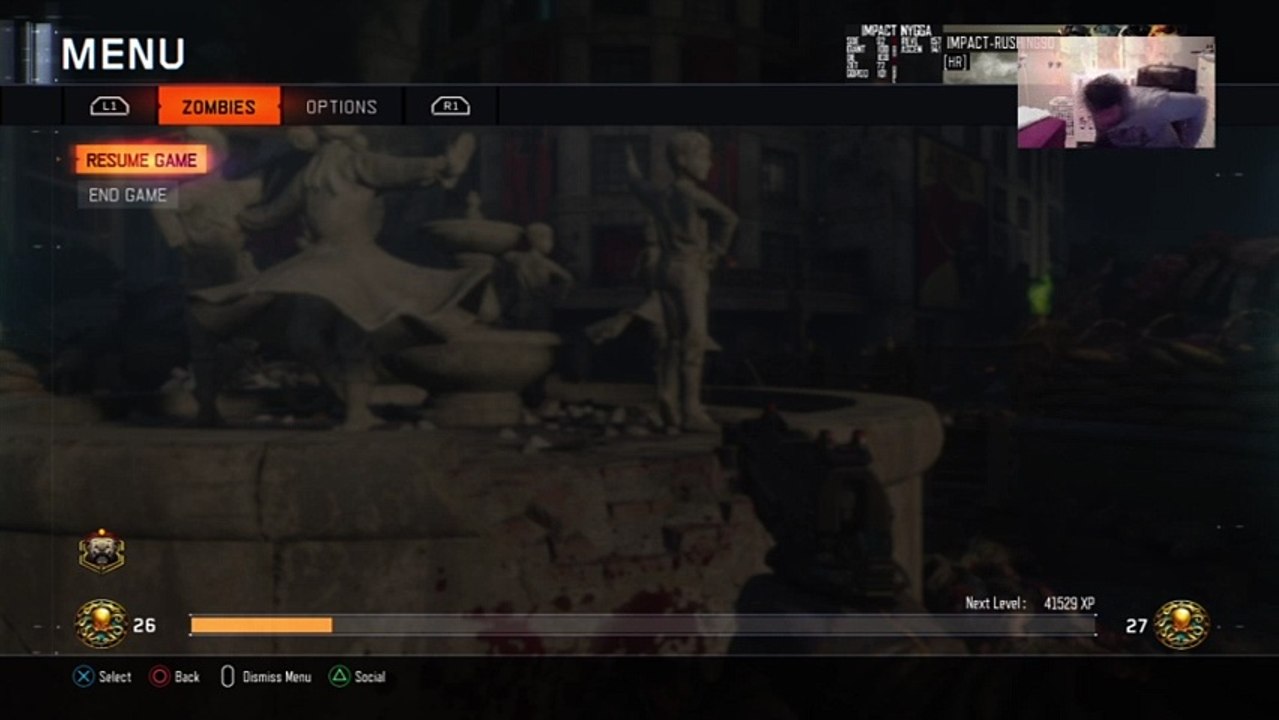 BLACK OPS 3 ZOMBIES (  DER EISENDRACHE  ) EE CO OP ROUND 100 ATTEMPT (8)