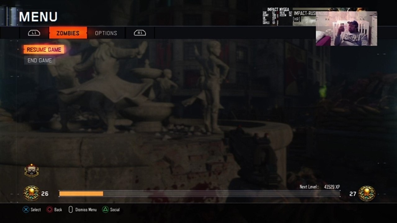 BLACK OPS 3 ZOMBIES (  DER EISENDRACHE  ) EE CO OP ROUND 100 ATTEMPT (9)