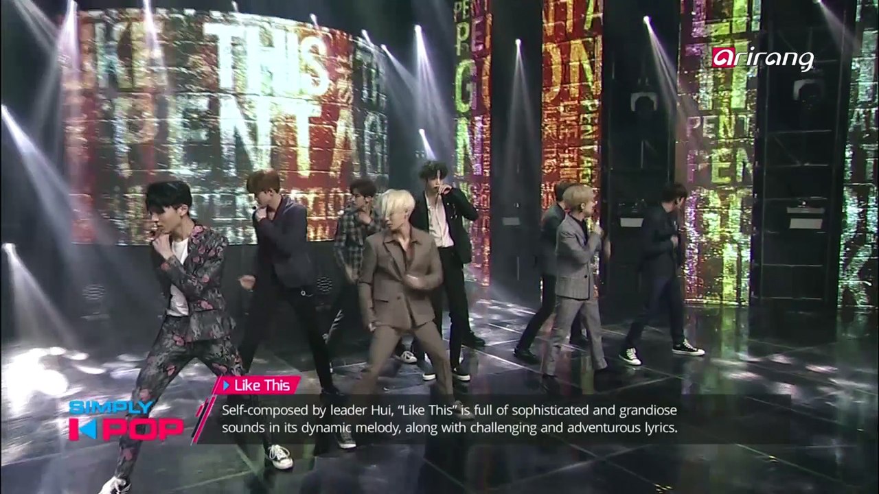 [Simply K-Pop] PENTAGON(펜타곤) _ Like This _ p.282 _ 091517