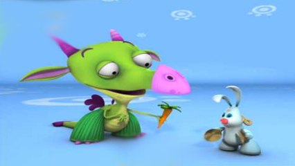 have fun with draco plying with rabit, doing funny things