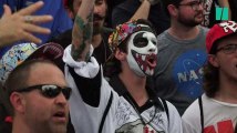 À Washington, les Juggalos, des clowns farfelus défilent contre leur fichage par le FBI