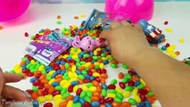 Kids Play Doh Rainbow Dots Fruit Loops Surprise Eggs Giant Candy Egg Mickey Toys Children EggVideos
