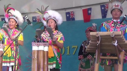 Sydney Taiwan Festival 2017 Indigenous cultural Music,  Monpig singer, Taiwanese Puppet Show 1-2, Chatswood, 17 Sep 17