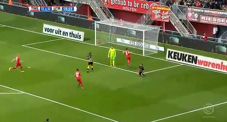 Tom Boere Goal HD - Twente 1-0 Utrecht - 17.09.2017