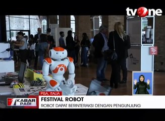Robot Android Bisa  Berinteraksi dengan Manusia
