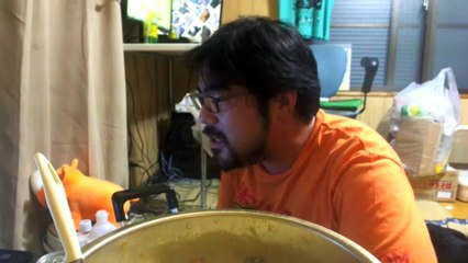 Internet broadcaster　よっさん　3415631 (2017年09月16日23時35分24秒) よっさんTV&野田自転車 話 クリームシチューを作る