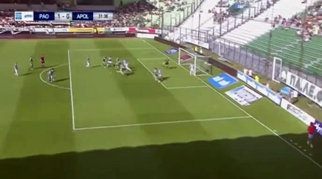 1-0 Omri Altman Goal - Panathinaikos 1-0 Apollon Smyrnis 17.09.2017