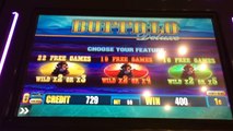 Buffalo Deluxe slot machine, 2 bonus tries