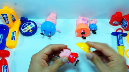 Peppa Pig Toys Doctor Peppa Pig and Family
