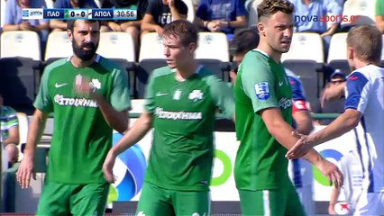 1-0 Το γκολ του Όμρι Άλτμαν - Παναθηναϊκός 1-0 Απόλλων Σμύρνης 17.09.2017 [HD]