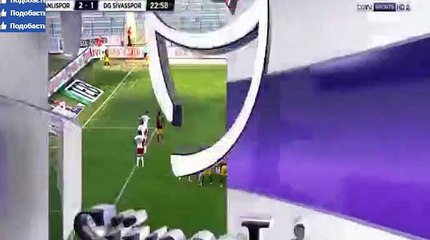 Numan Curuksu Goal HD - Osmanlispor	2-1	Sivasspor 17.09.2017