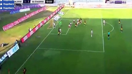 Numan Curuksu Goal HD - Osmanlispor	1-1	Sivasspor 17.09.2017
