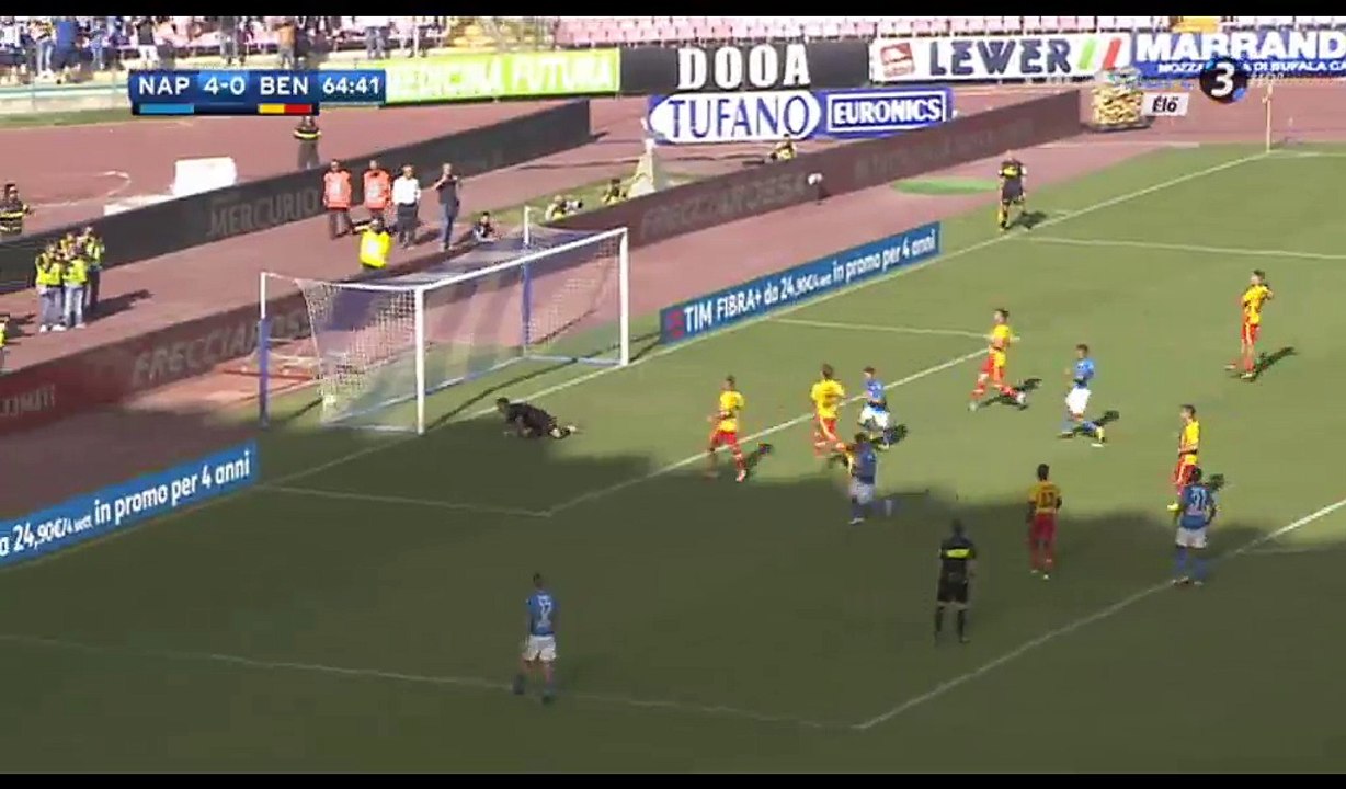 Dries Mertens Goal HD - Napoli 5-0 Benevento - 17.09.2017
