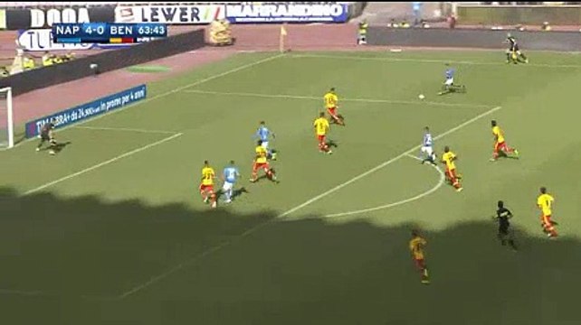Napoli	5 - 0 Benevento 17/09/2017 Dries Mertens Penalty Goal 65' HD Full Screen .