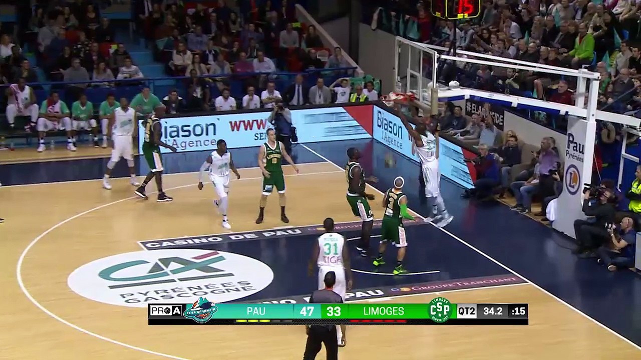 Pro A - J16 : Pau-Lacq-Orthez vs Limoges