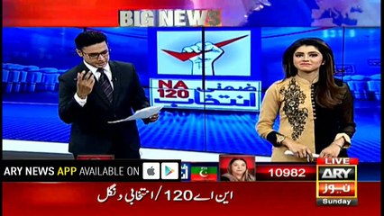 Unofficial results of 34 polling stations