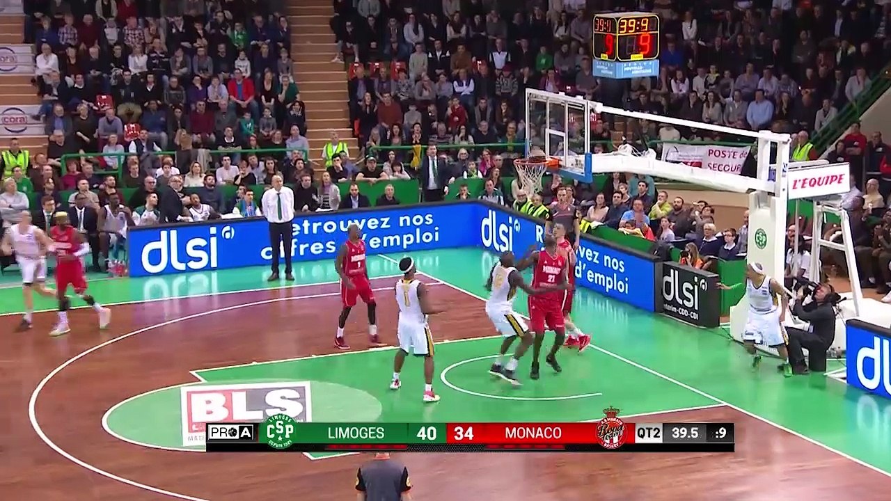 Pro A - J17 : Limoges vs Monaco