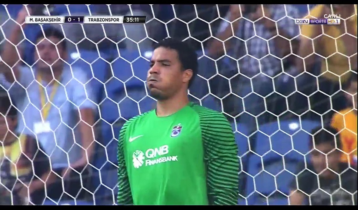 Emre Belozoglu Goal HD - Basaksehir 1-1 Trabzonspor - 17.09.2017
