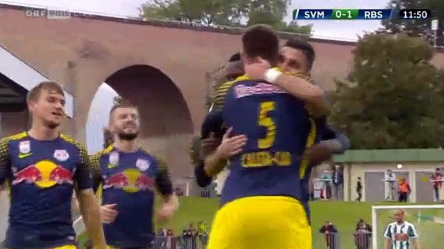 Munas Dabbur Goal HD - Mattersburg 0 - 1 Red Bull Salzburg - 17.09.2017 (Full Replay)