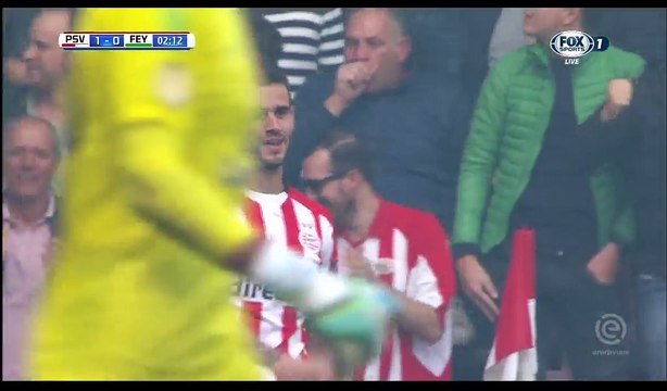 Gaston Pereiro Goal HD - PSV 1-0 Feyenoord - 17.09.2017