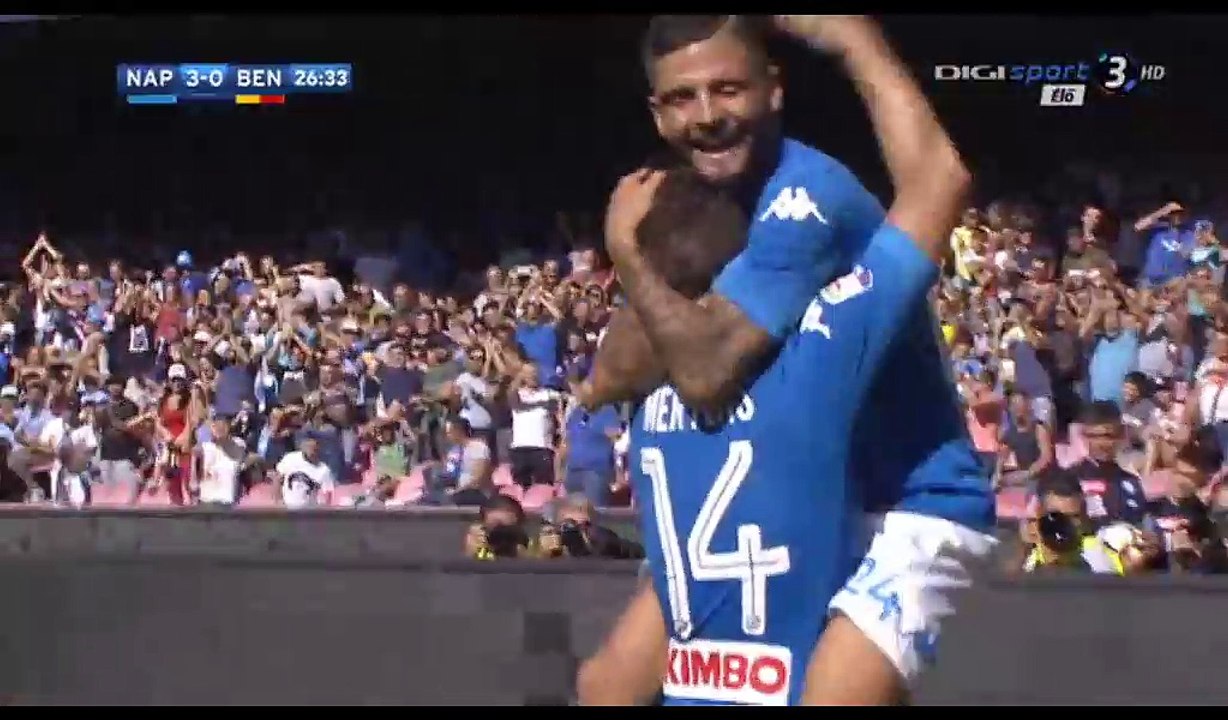 All Goals & Highlights HD - Napoli 6-0 Benevento - 17.09.2017
