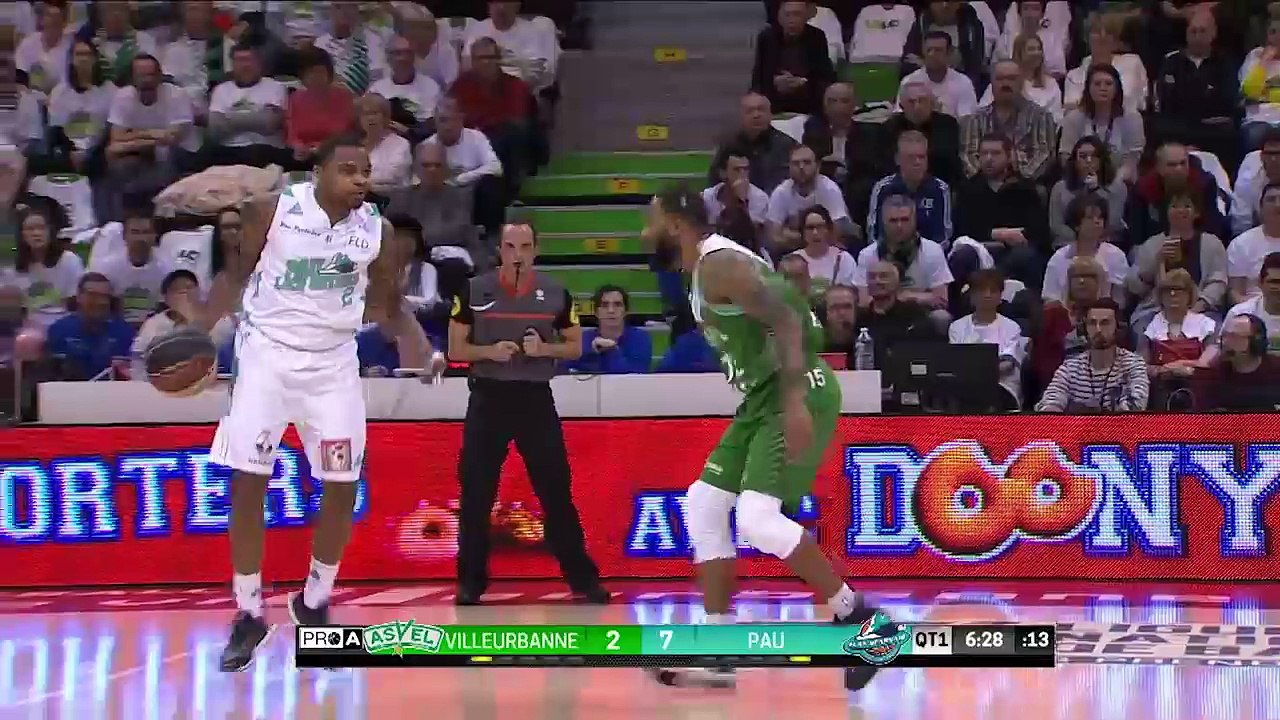 Pro A - J20 : ASVEL Lyon-Villeurbanne vs Pau-Lacq-Orthez