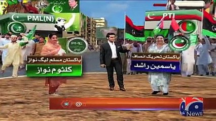 PML-N vs PTI- Special Report on NA-120 By Election 2017 - dailymotion