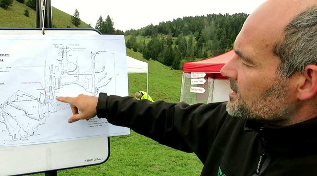 Exercice annuel du Spéléo Secours 74